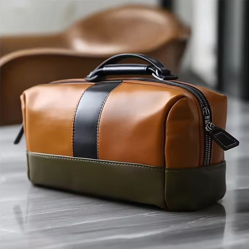 Borsa cosmetica in pelle di lusso di alta gamma