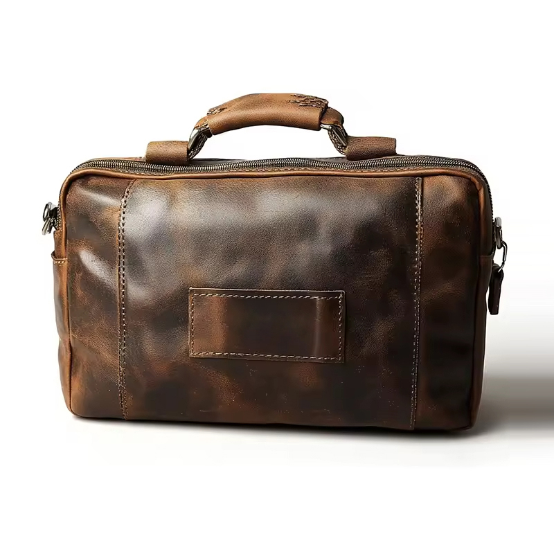 Borsa da toilette da uomo in tela di grande capacità Borsa cosmetica