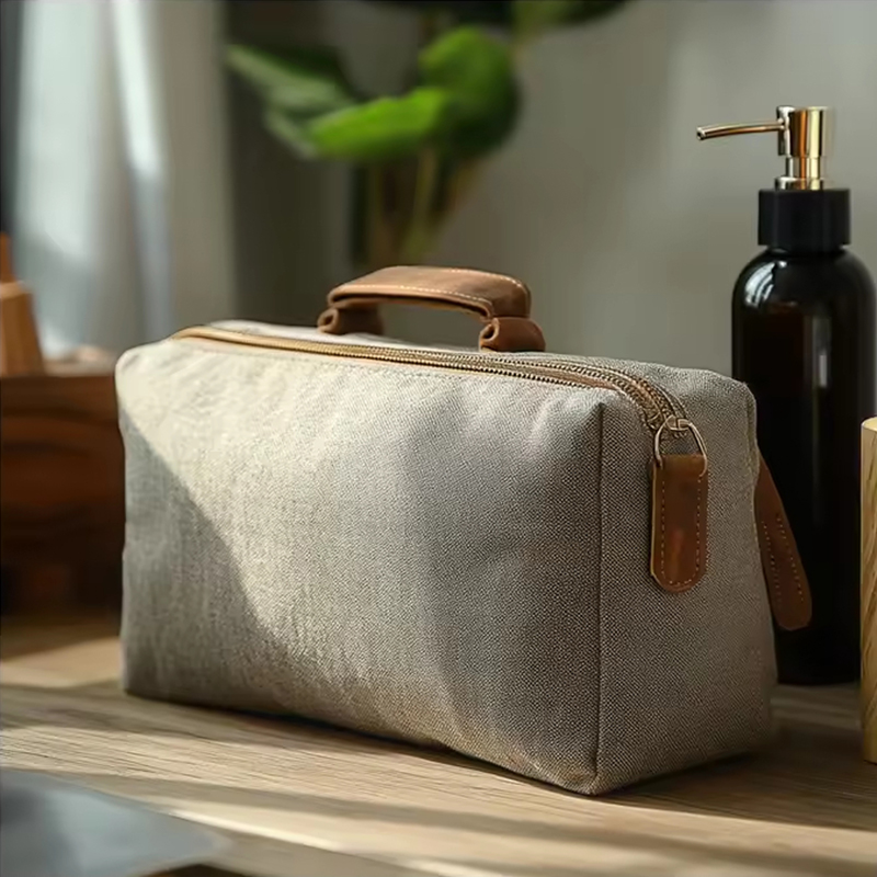 Borsa per cosmetici di grande capacità per riporre articoli da toeletta