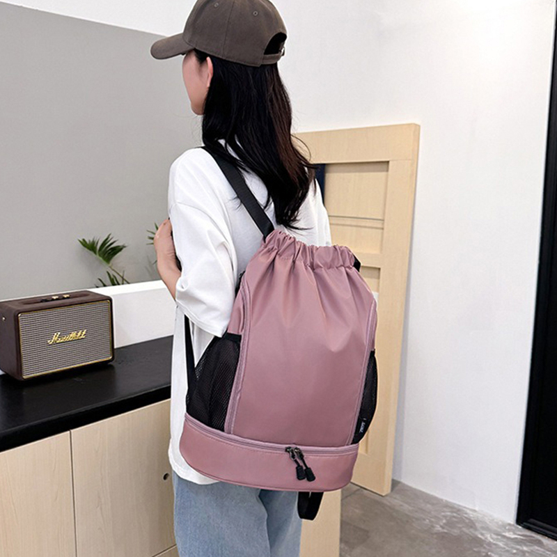 Zaino portatile con coulisse di grande capacità